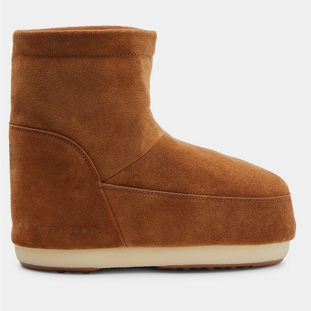 MOONBOOTS Women's Icon Low Nolace Water-Repellent Suede Boots
